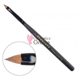 Pensula de unghii 2M Black Beauty pentru acril din par natural 04 OS